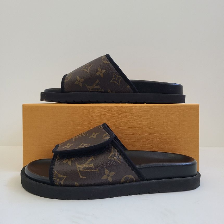 Louis Vuitton Monogram Miami Mule Slipper [5] LOA082612 - Image 8